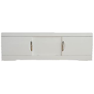 Экран раздвижной Style Line СС-00000526  "Глен" 1400, белый глянец